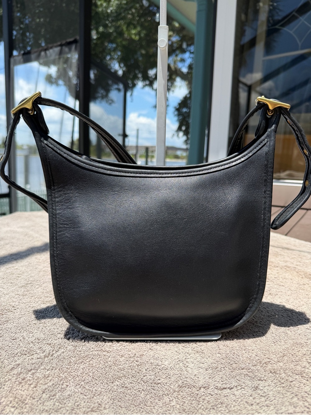 Coach Vintage Black Leather Janice Legacy Crossbody 9950 Dominican Republic - Picture 7 of 14